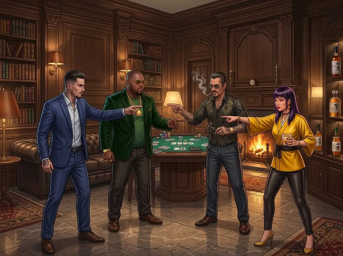 Interface de Mafia Casino présentant des jeux en ligne et une offre de bienvenue